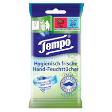 Tempo Hygienische Hand-Feuchttücher