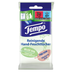 Tempo Reinigende Hand-Feuchttücher