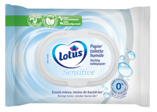 Lotus papier toilette humide Sensitive