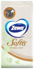 Zewa Носові хусточки  Natural Soft