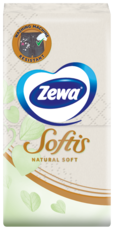 Zewa Носові хусточки Natural Soft