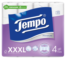 Tempo WC Papier Premium 4 lagig