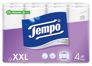 Tempo WC Papier Premium 4 lagig