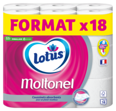 Lotus Papier toilette Moltonel Blanc