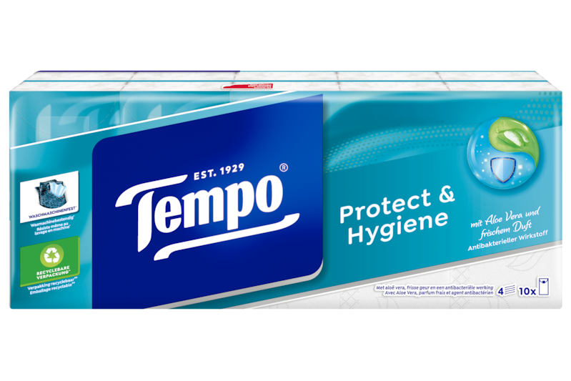Tempo Taschentücher Protect & Hygiene