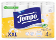Tempo WC Papier Premium mit Kamille und Aloe Vera Duft 4 lagig