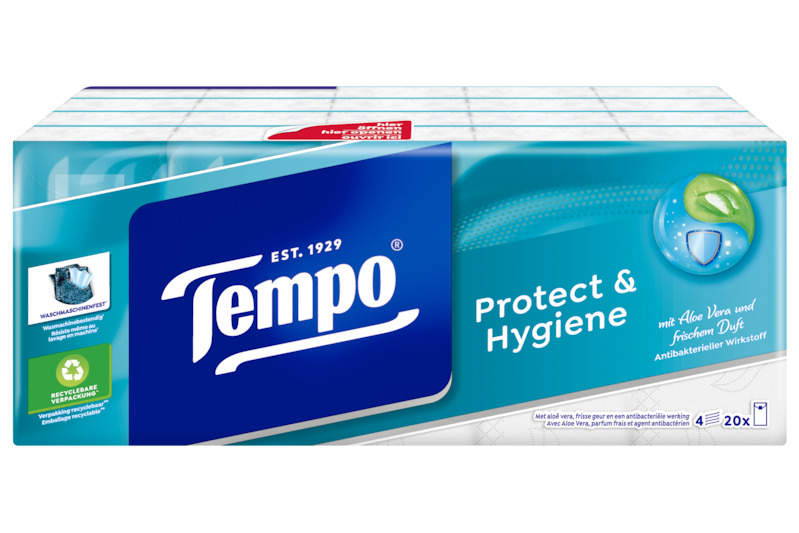 Tempo Taschentücher Protect & Hygiene