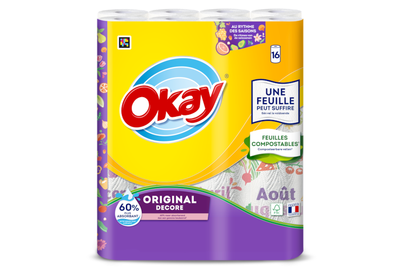 Okay Essuie-tout Décoré
