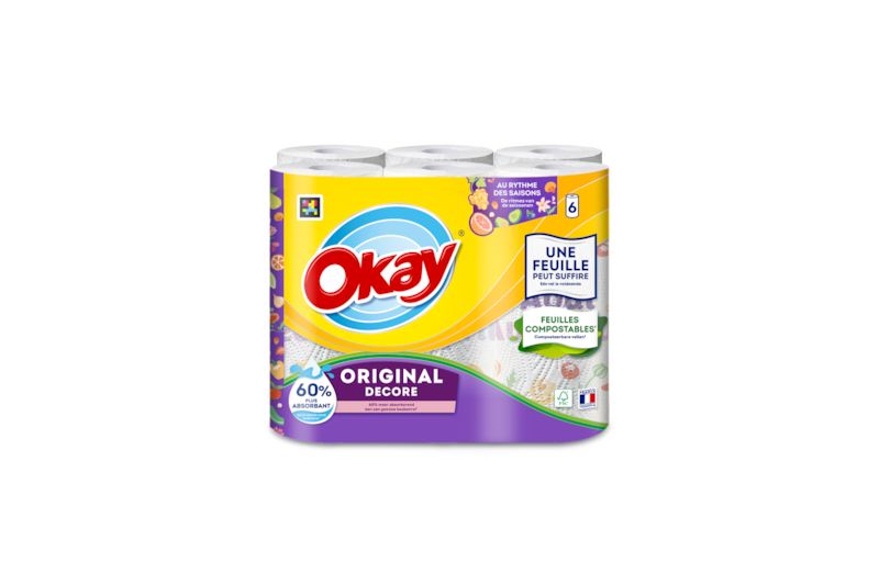 Okay Essuie-tout Décoré