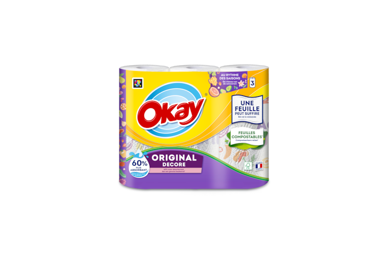 Okay Essuie-tout Décoré
