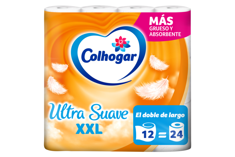 Colhogar Papel Higiénico Ultra Suave XXL