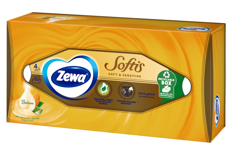 Slider main image for Zewa Softis Soft & Sensitive 1
