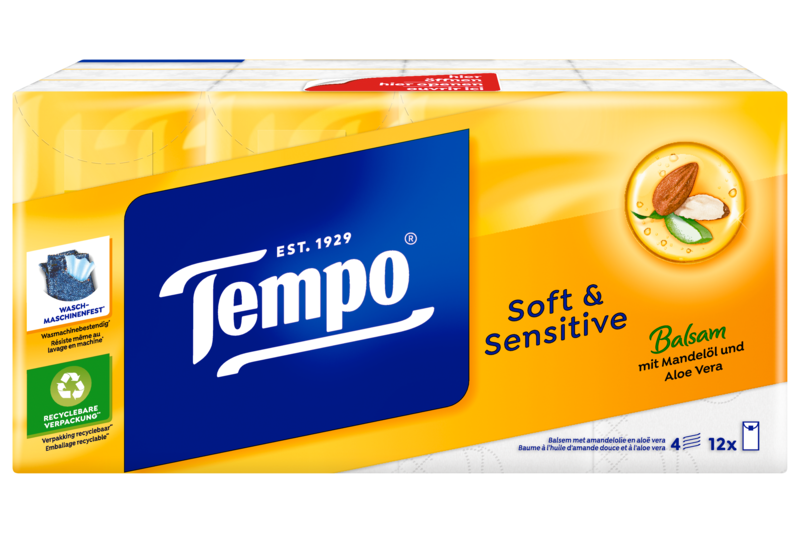 Tempo Taschentücher soft & sensitive