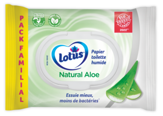 Lotus Papier toilette humide Aloe Douceur