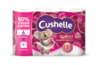 Cushelle Quilted Raspberry & Rhubarb 50% Longer Lasting Toilet Tissue