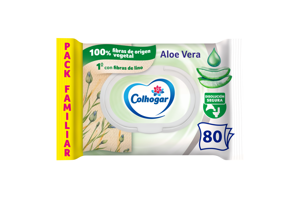 Colhogar Higiénico Húmedo Aloe - Colhogar