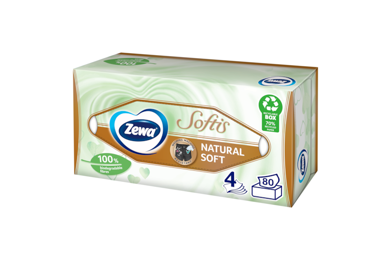 Zewa Softis Natural Soft