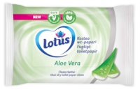 Lotus Aloe Vera fugtigt toiletpapir