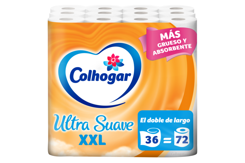 Colhogar Papel Higiénico Ultra Suave XXL