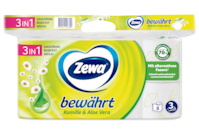 Zewa bewährt Kamille & Aloe Vera