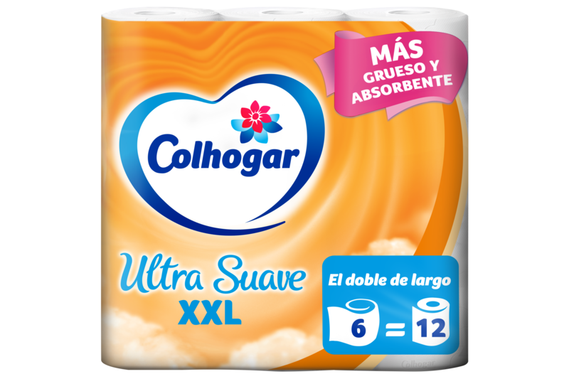 Colhogar Papel Higiénico Ultra Suave XXL