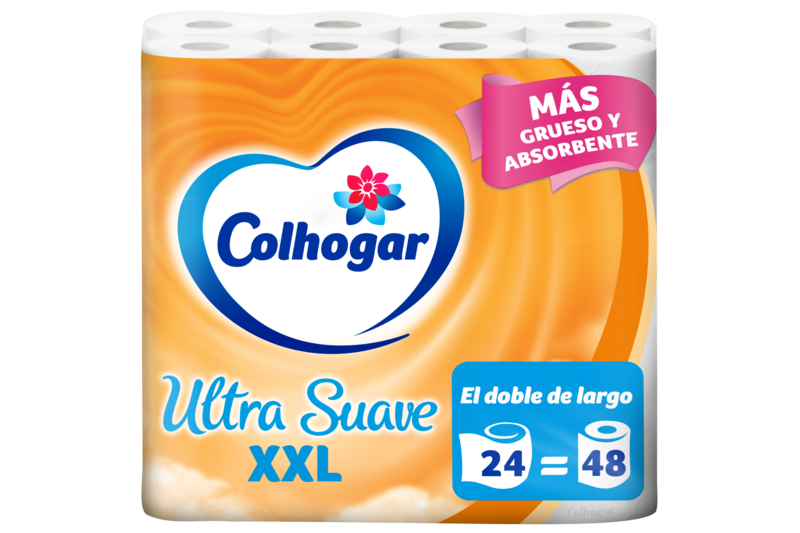 Colhogar Papel Higiénico Ultra Suave XXL