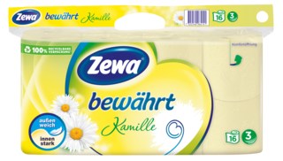 Zewa bewährt Kamille