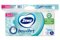 Zewa bewährt Zarte Frische