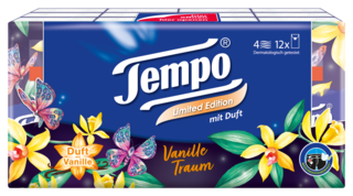 Tempo Taschentücher mit Duft "Vanille Traum"