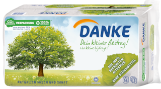 Danke - Dein kleiner Beitrag im Badezimmer