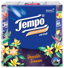 Tempo Taschentücher mit Duft "Vanille Traum"