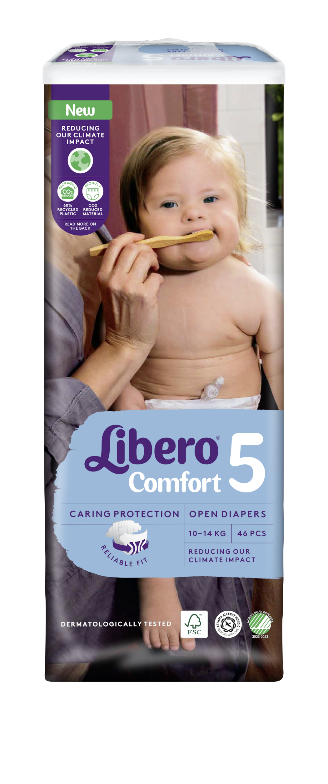 Comfort 5 öppen blöja - 10 - 14 Kg - Libero