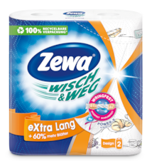 Zewa Wish & Weg Extra Long Design