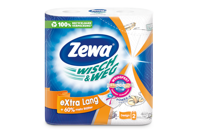 Zewa Wisch&Weg Extra Lang Design
