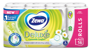 Zewa Deluxe Camomile Comfort toalettpapír