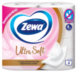 Zewa Туалетная бумага Ultra Soft, 4 слоя