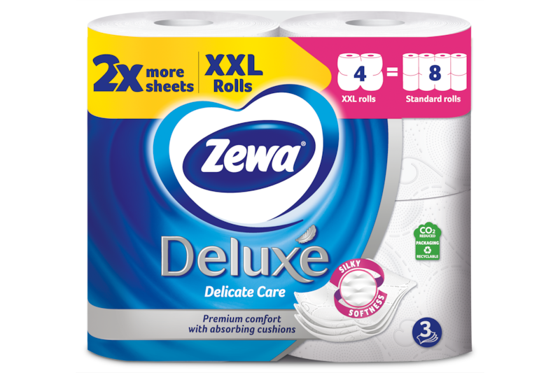 Zewa Deluxe Delicate Care XXL Rolls