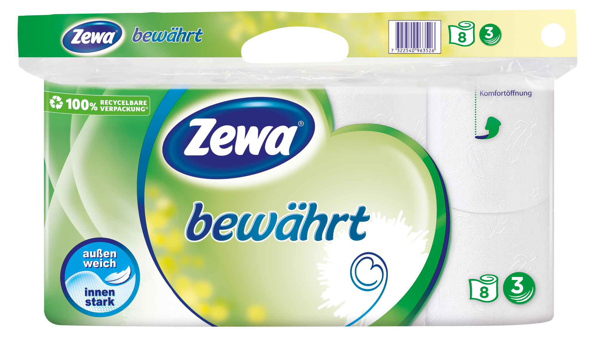 Zewa смываемая втулка