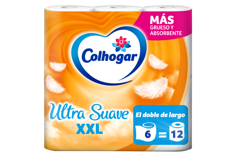 Colhogar Papel Higiénico Ultra Suave XXL