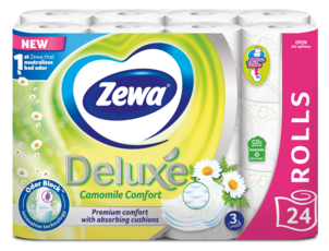 Zewa Deluxe Camomile Comfort toalettpapír