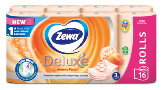 Zewa Deluxe Cashmere Peach