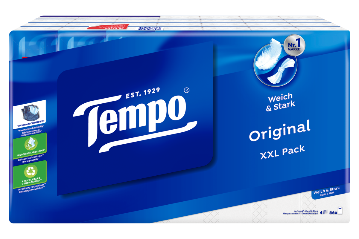 tempo taschentücher 42 x 10 rossmann