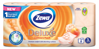 Zewa Deluxe Cashmere Peach