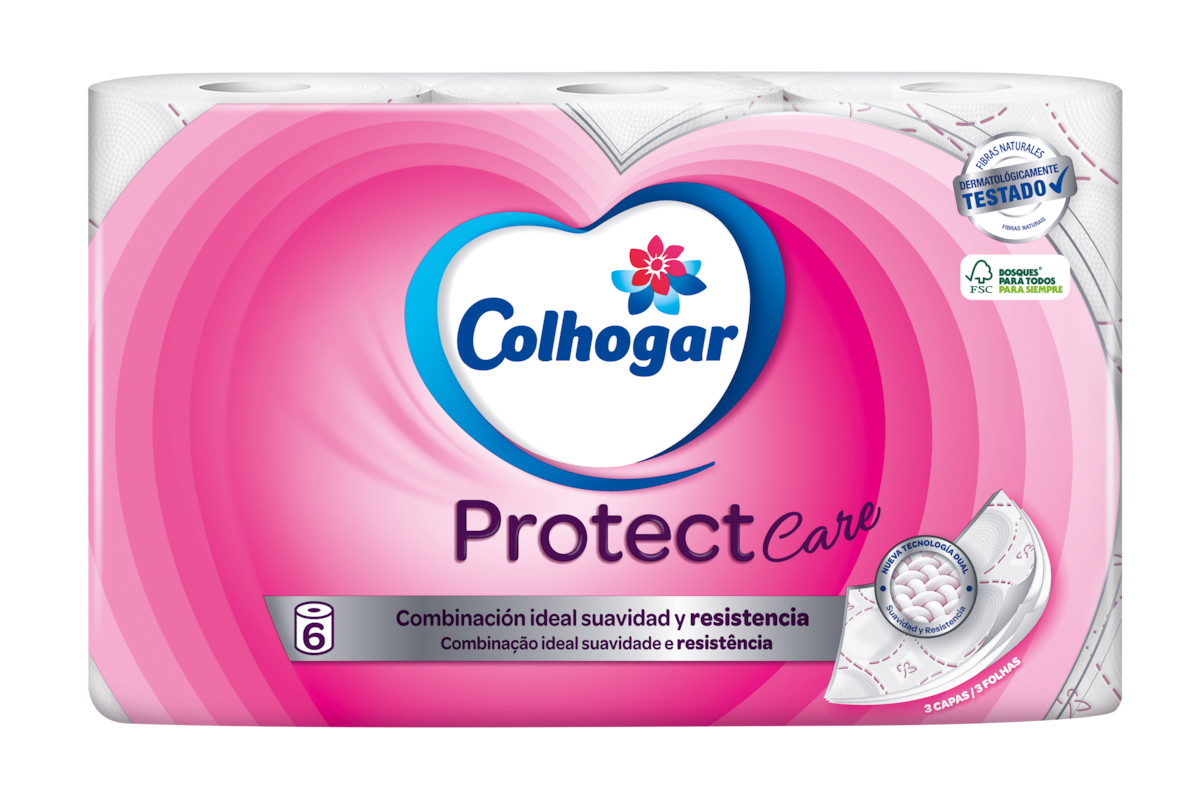Colhogar Papel Higiénico Protect Care Blanco - Colhogar