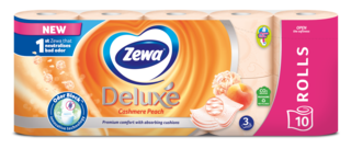 Zewa Deluxe Cashmere Peach