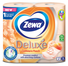 Zewa Deluxe Cashmere Peach