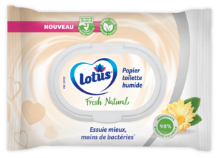 Lotus Papier toilette humide FreshNatural