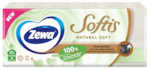 Zewa Softis Natural Soft papír zsebkendő  10 x 9 db