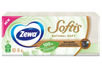 Zewa Softis Natural Soft Χαρτομάντιλα Τσέπης