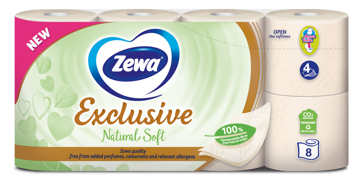 Exclusive Natural Soft - Zewa